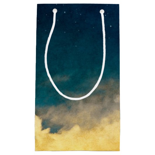 Moon en Cloudscape Klein Cadeauzakje (Voorkant)