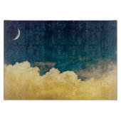 Moon en Cloudscape Snijplank (Voorkant)