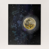 Moon en Constellations Legpuzzel (Verticaal)