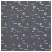Moon en Constellations Stof (Swatch)