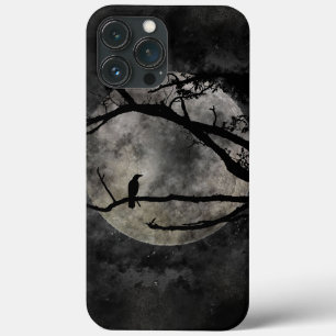 Moon en Crow Case-Mate iPhone Case