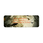 Moon en Crow Etiket (Voorkant)
