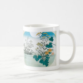 Moon en Flowers Koffiemok
