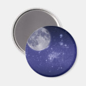 Moon- en gordelstaren magneet (Voorkant / Achterkant)