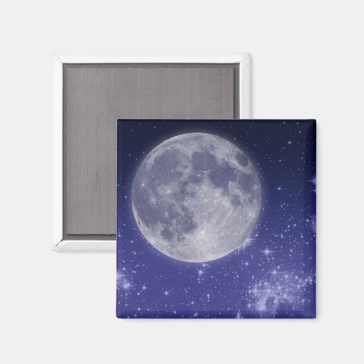 Moon- en gordelstaren magneet (Voorkant / Achterkant)