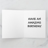 MOON EN GRIZZLY BEER HAPPY BIG BIRTHDAAGKAARTEN KAART (Binnen)