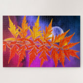 Moon en Leaf Puzzle Legpuzzel (Horizontaal)