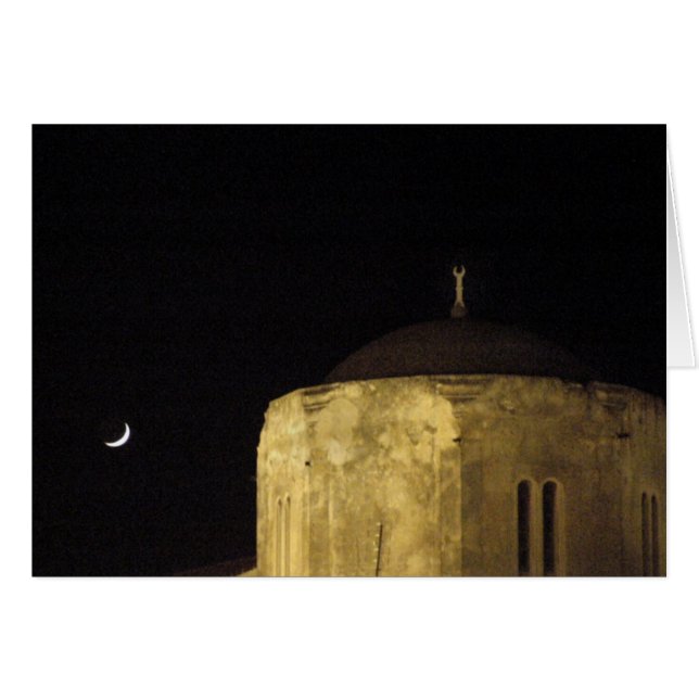 Moon en Mosque (Voorkant Horizontaal)