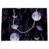 Moon en Paarse Moth Groot Cadeauzakje (Voorkant)