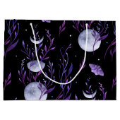 Moon en Paarse Moth Groot Cadeauzakje (Achterkant)