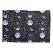 Moon en Paarse Moth Kussensloop (Achterkant)