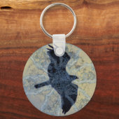 Moon en Raven Sleutelhanger (Voorkant)