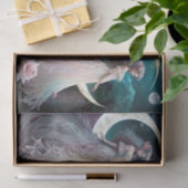 Moon en Rozen Tissuepapier (Geschenk)