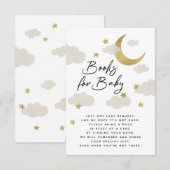 Moon en Stars Baby shower Books for Baby (Voorkant / Achterkant)