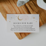 Moon en Stars Boeken voor Baby-invoegkaart Informatiekaartje<br><div class="desc">Een kaart van het boekverzoek tussenvoegsel voor baby shower. Met manen, sterren en gedicht: "ÉÉN KLEIN VERZOEK, HOPEN WE NIET TE HARDE TE MAKEN EEN BOEK TE BRENGEN IN PLAATS VAN EEN KAART DIE ZE HET BOEK ZULLEN KIEZEN, GOED GELADEN OF NIEUW AAN DE BINNEN ZIEN MET EEN BERICHT VAN...</div>