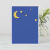 Moon en Stars Invite (Staand voorkant)