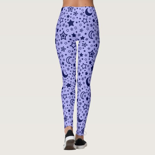 Moon en Stars Leggings voor vrouwen (Achterkant)