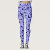 Moon en Stars Leggings voor vrouwen (Voorkant)