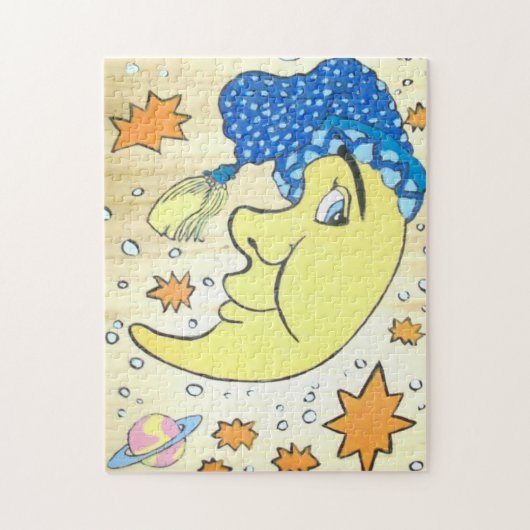 Moon en Stars Puzzle Legpuzzel (Verticaal)