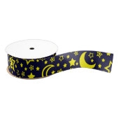Moon en Stars Ribbon Grosgrain Lint (Spoel)