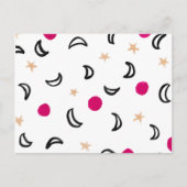 Moon en sterren briefkaart (Voorkant)
