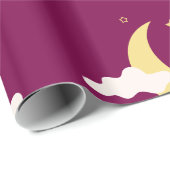 Moon en sterren cadeaupapier (Rol Hoek)