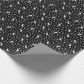 Moon en sterren cadeaupapier (Hoek)