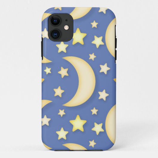 Moon en sterren Case-Mate iPhone case (Achterkant)