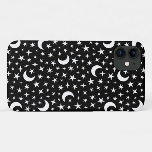 Moon en sterren Case-Mate iPhone case (Achterkant (horizontaal))