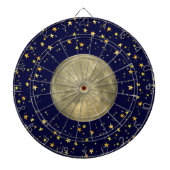 Moon en sterren dartbord (Voorkant)