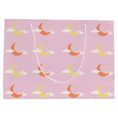 Moon en sterren groot cadeauzakje (Achterkant)