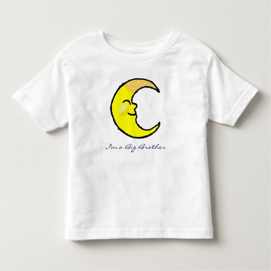 Moon en sterren kinder shirts (Voorkant)