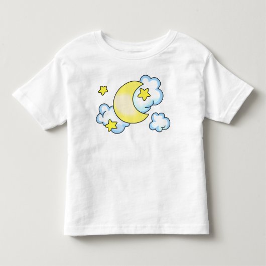 Moon en sterren kinder shirts (Voorkant)