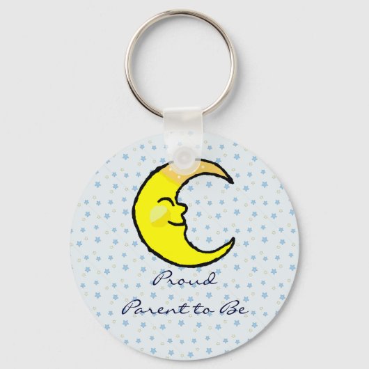 Moon en sterren sleutelhanger (Voorkant)