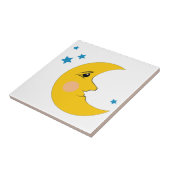 Moon en sterren tegeltje (Zijkant)