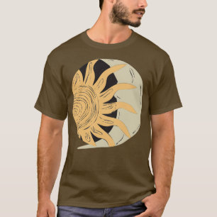 Moon en Sun knuffelen T-shirt