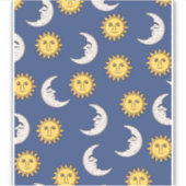 Moon en Sun Sticker (Voorkant)