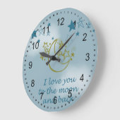 Moon en Terug Grote Klok (Hoek)