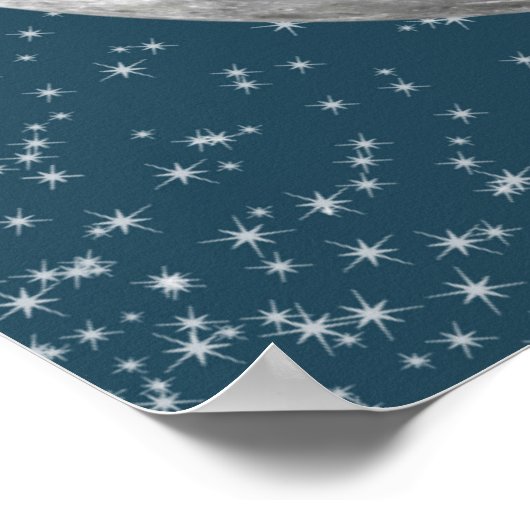 Moon en Terug Poster (Hoek)