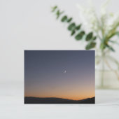 Moon en Venus Briefkaart (Staand voorkant)