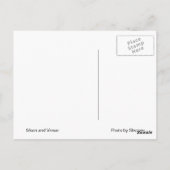 Moon en Venus Briefkaart (Achterkant)