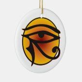 Moon Eye of Horus Keramisch Ornament (Rechts)