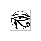 Moon Eye of Horus + uw ideeën Rubberstempel (Afrduk)