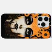 Moon Eyes Sinaasappel Floral Case-Mate iPhone Case (Achterkant (horizontaal))