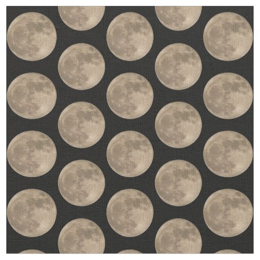 Moon Fabric Full Moon Fabric - Aangepaste Moon Fab Stof (Close Up)