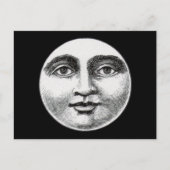 Moon Face Briefkaart (Voorkant)