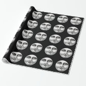 Moon Face Cadeaupapier (Uitgerold)