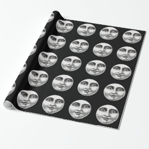 Moon Face Cadeaupapier