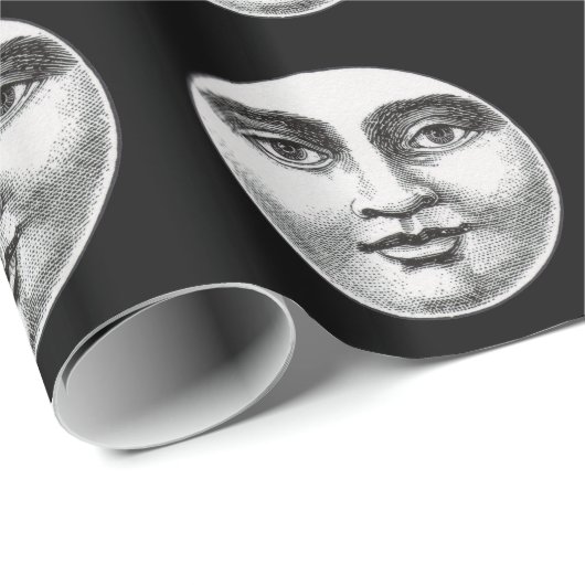 Moon Face Cadeaupapier (Rol Hoek)