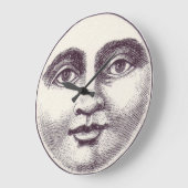 Moon Face Clock Grote Klok (Hoek)